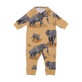 Pamuklu bebek tulumu (organik)